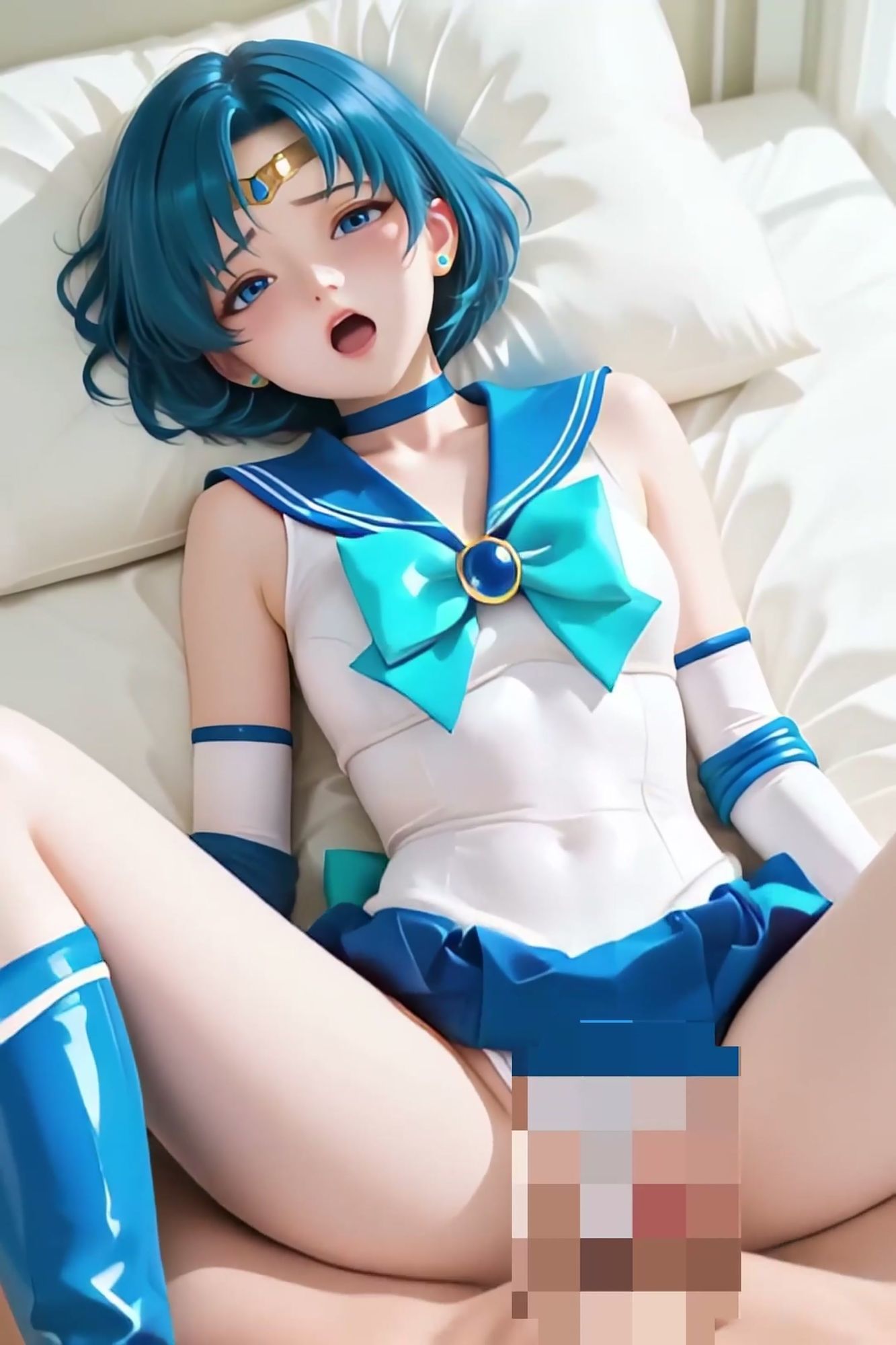 清楚なセー〇ー戦士を淫乱なデカチ〇中毒にする 画像1