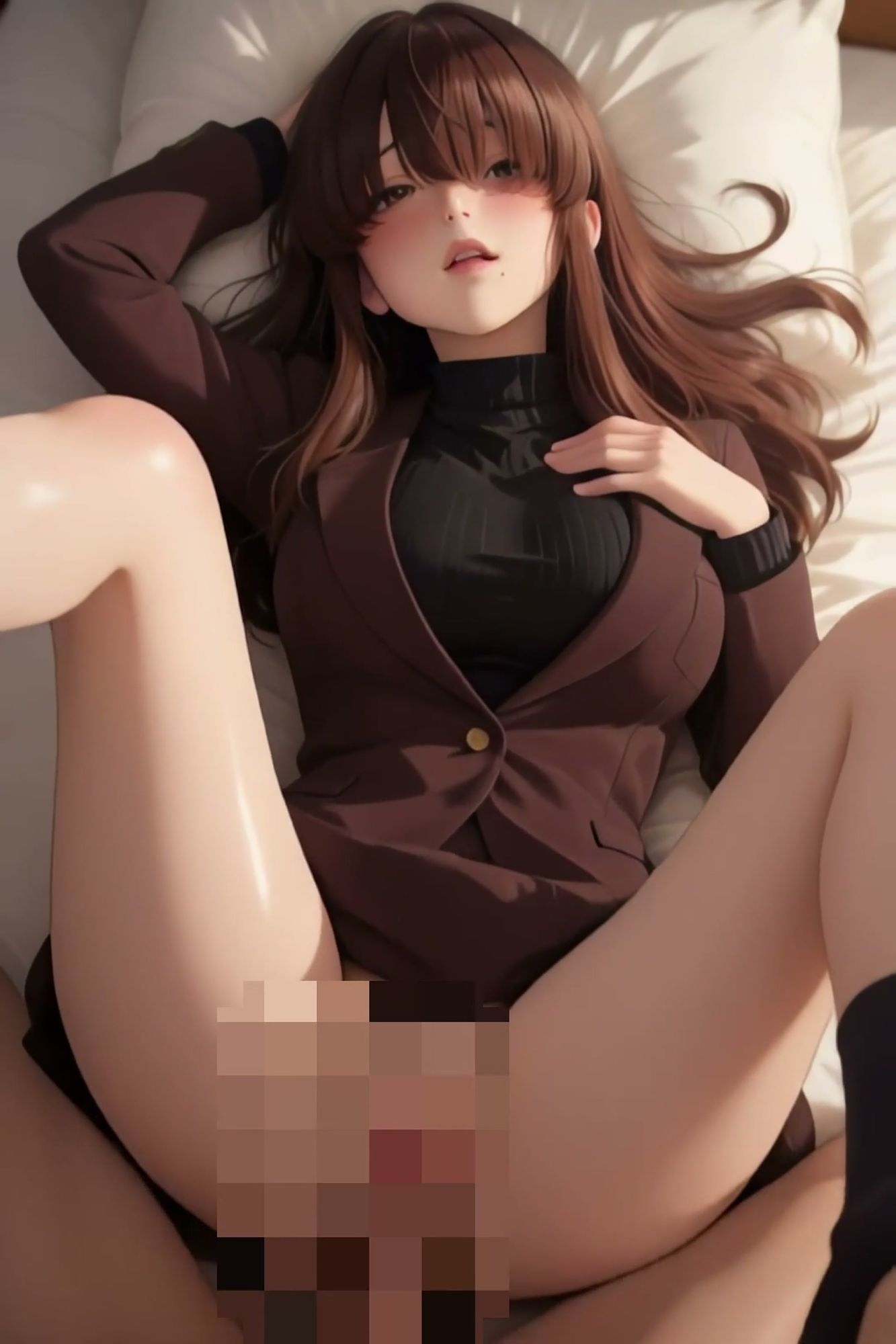 処女な100カ〇の女の子を淫乱デカチ〇中毒にしちゃう！_3
