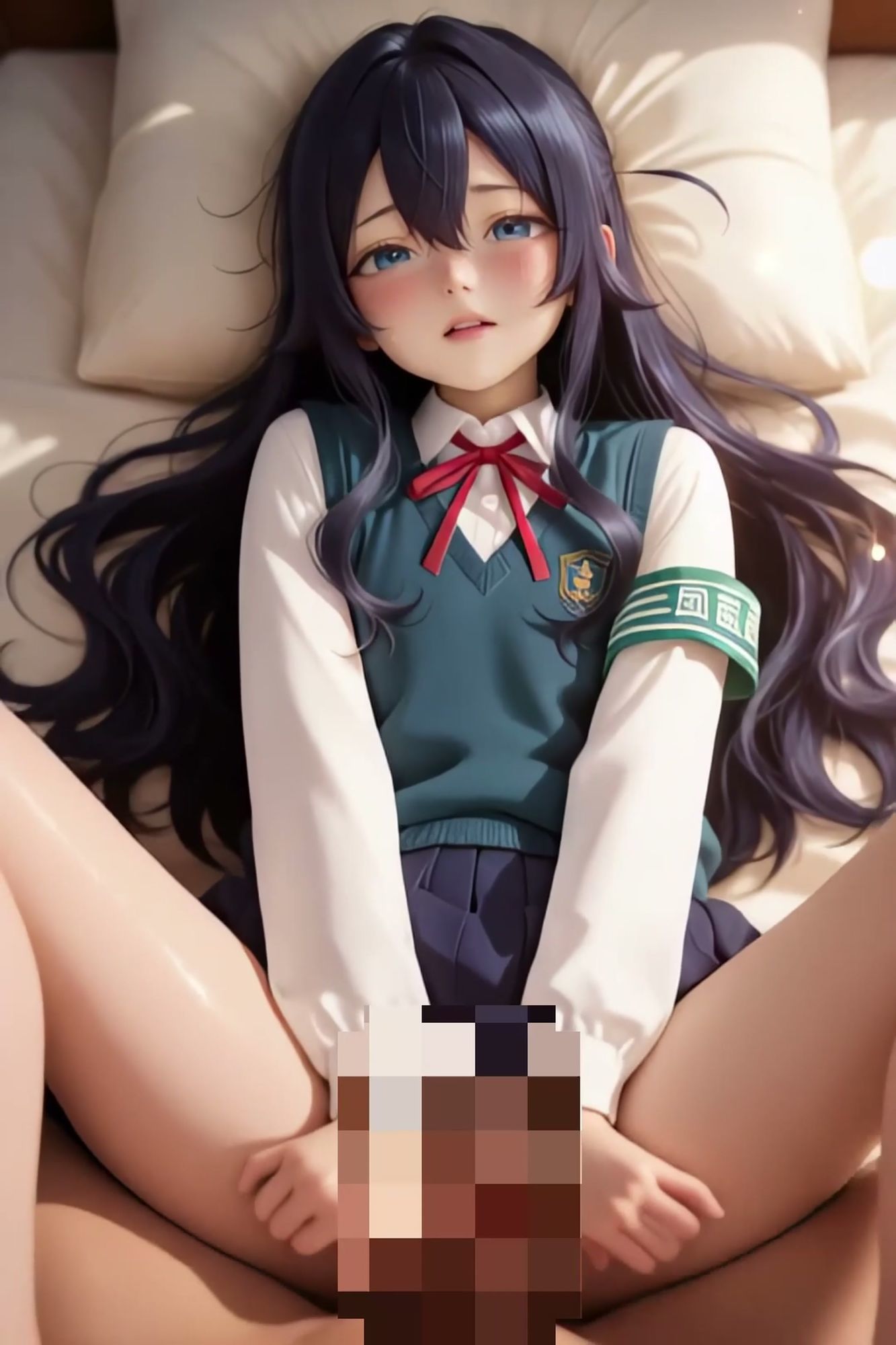 処女な100カ〇の女の子を淫乱デカチ〇中毒にしちゃう！_4