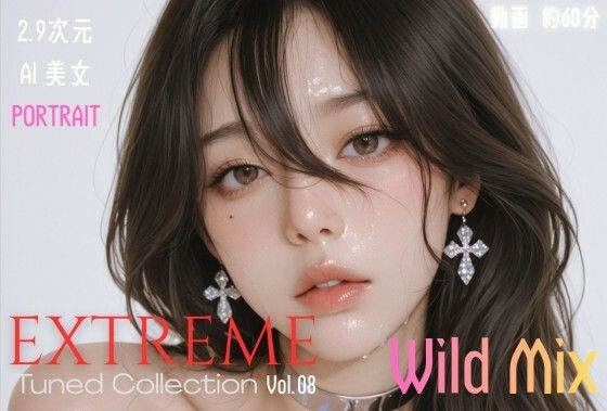 2.9次元AI美女 PORTRAIT EXTREME Tuned Collection VOL.08 Wild Mix AI SEX 動画集 画像1