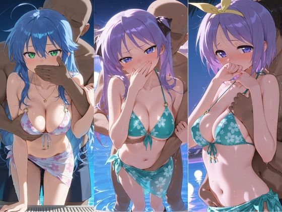 ヒロインが複数男の標的に!! 催●で抵抗できず輪〇地獄!! ら〇☆すた 画像2