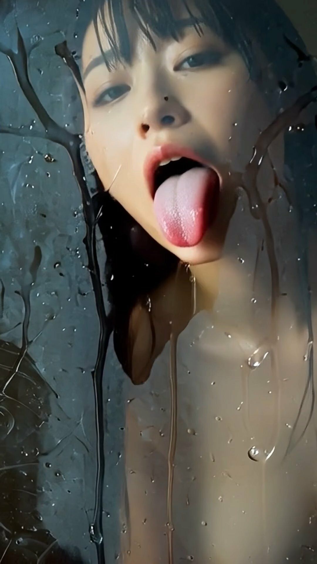 舌フェチ10 AI 巨乳 画像6