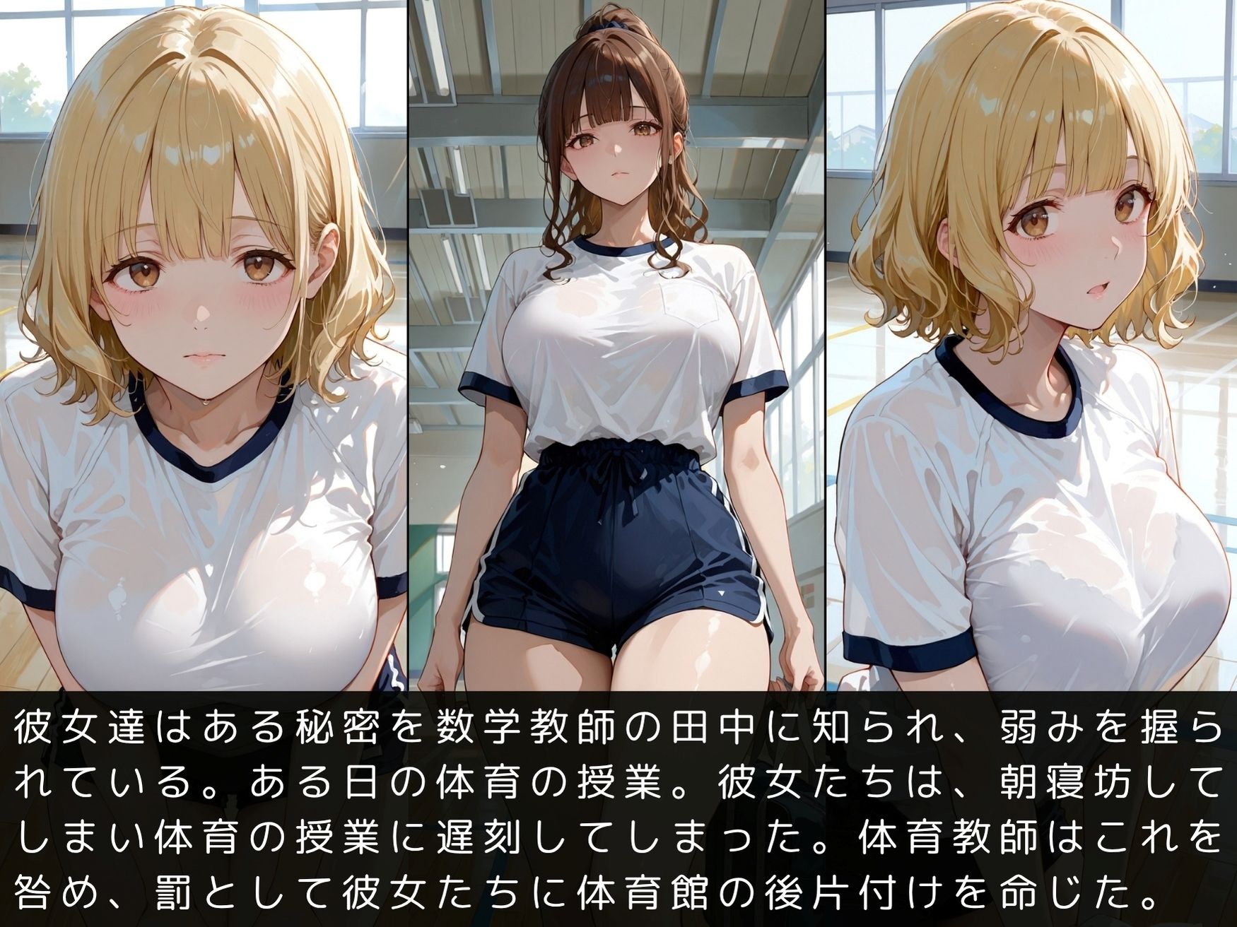 放課後の性指導〜禁断の記録〜体育館編 Vol.2 サンプル4