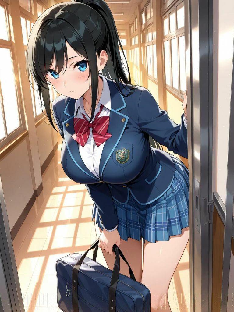 清楚系巨乳ギャルの淫乱な放課後 サンプル1