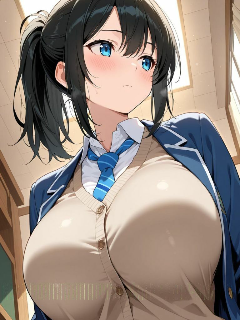 清楚系巨乳ギャルの淫乱な放課後 サンプル2