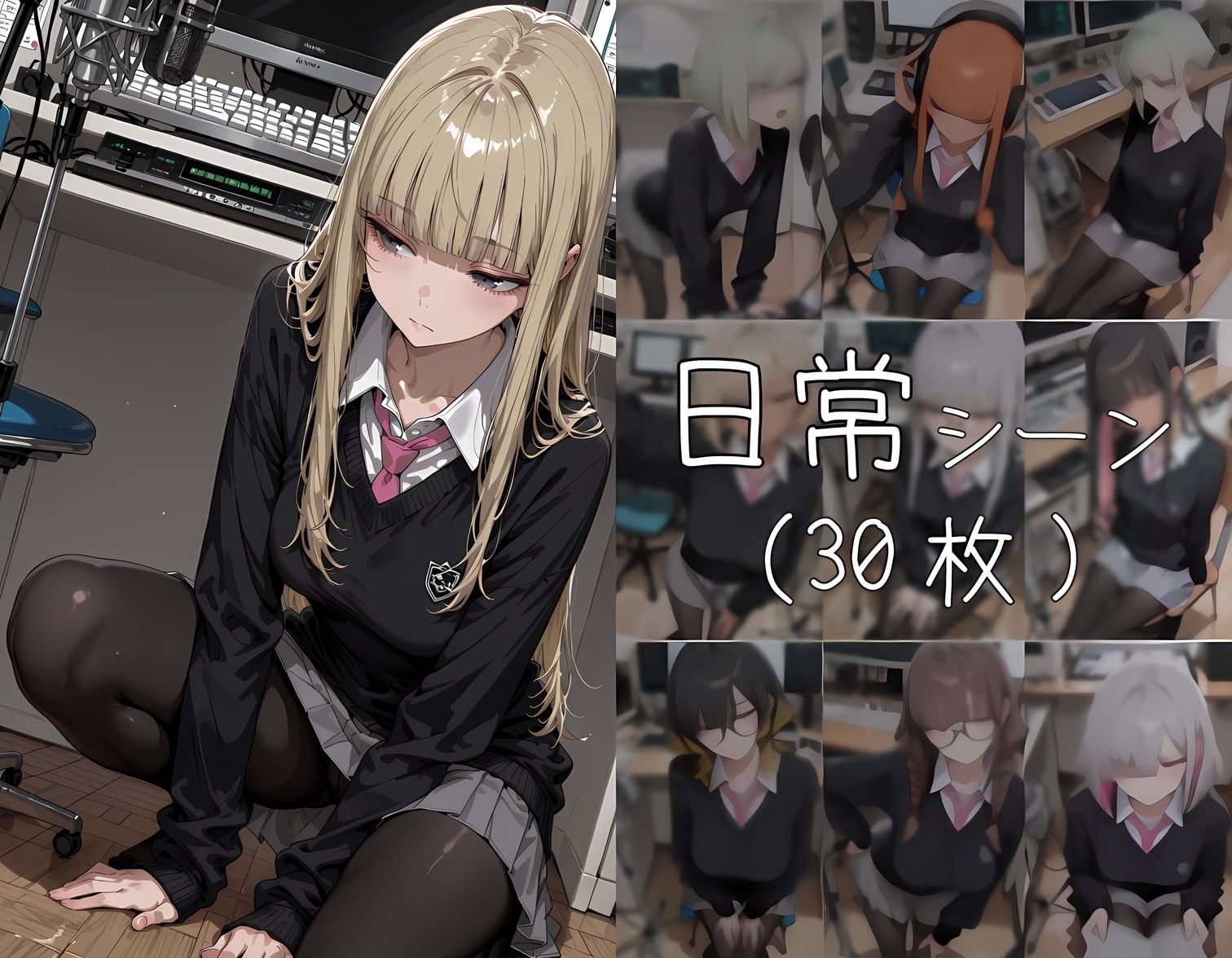 おじさん教員に種付けされる放送委員 画像3