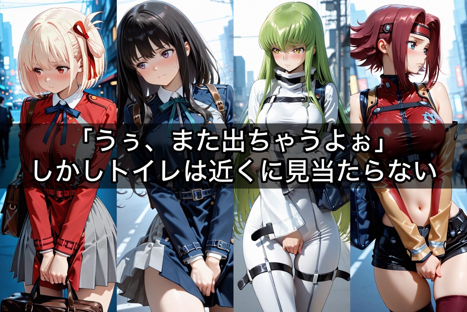 お漏らししちゃっただけなのに  秘密組織経編 画像3