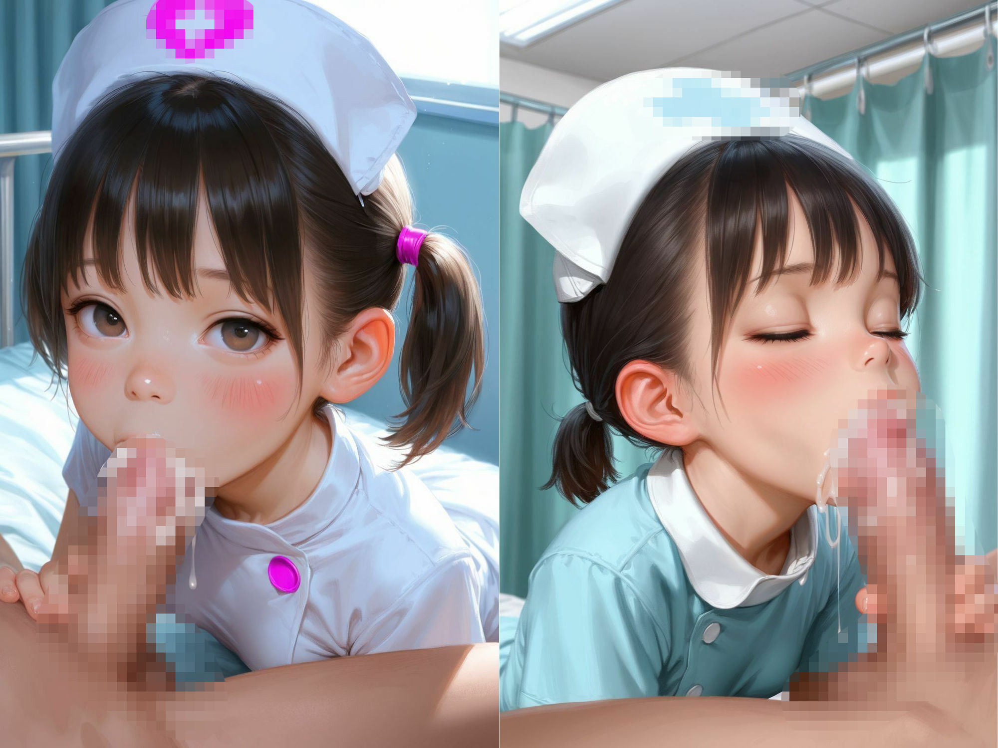 ちっぱいナースが性処理してくれる病院_4