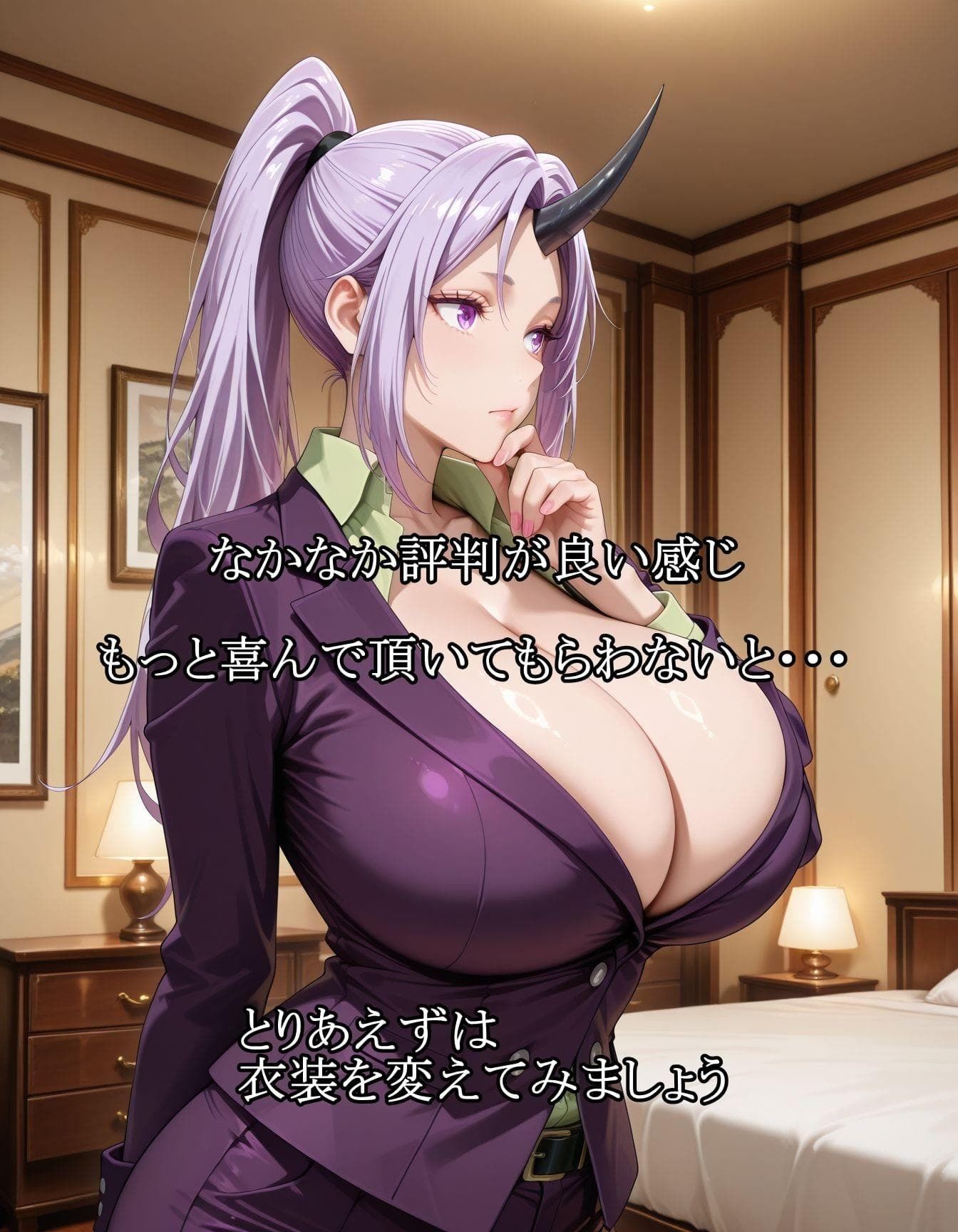 おもてなしをする第一秘書 サンプル5