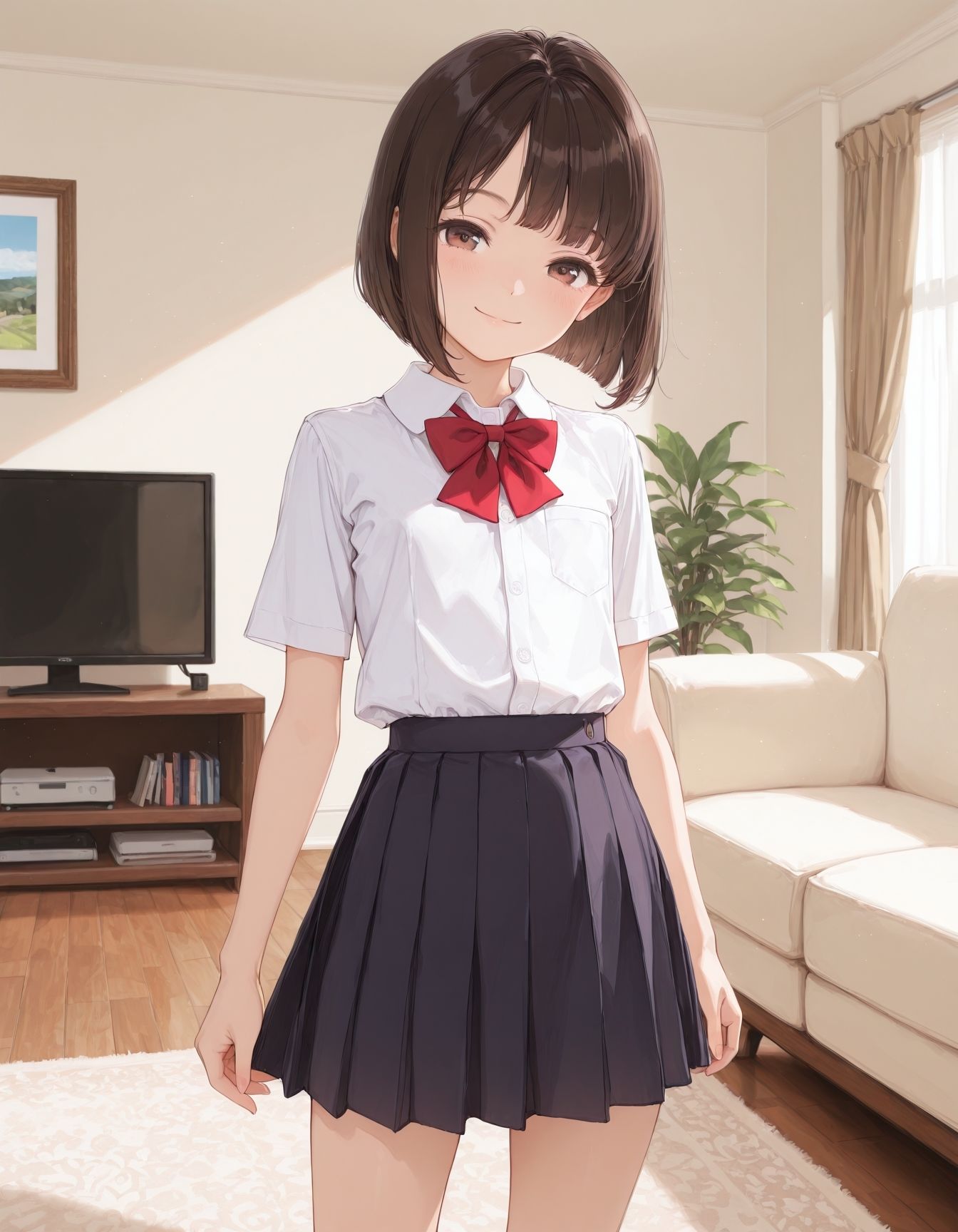 女子校生の教え子が自宅に押し掛けてきた サンプル1