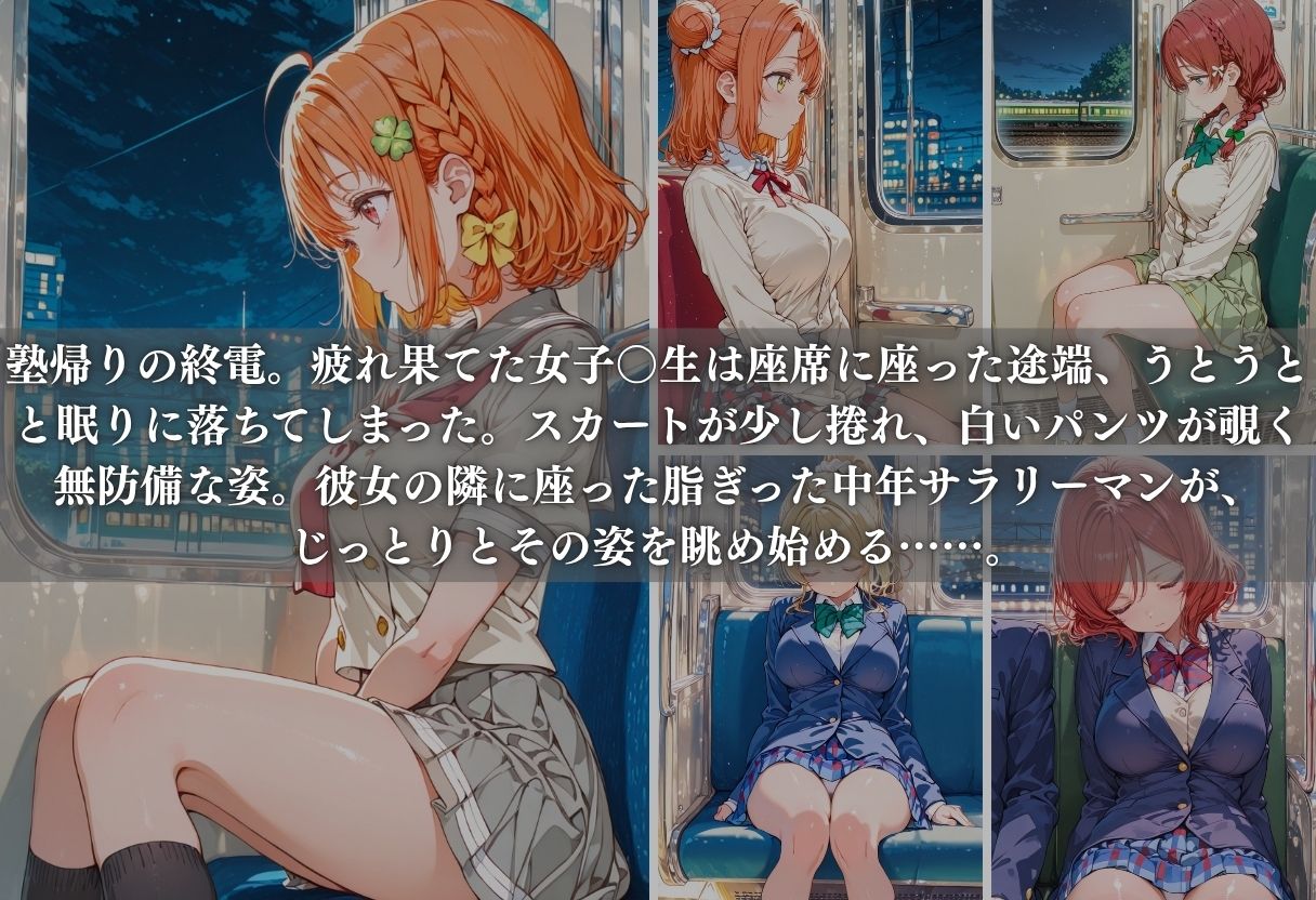 痴○列車ボテ腹END 〜キモおじリーマンに孕ませられる現役女子校生〜 Vol.5 画像2