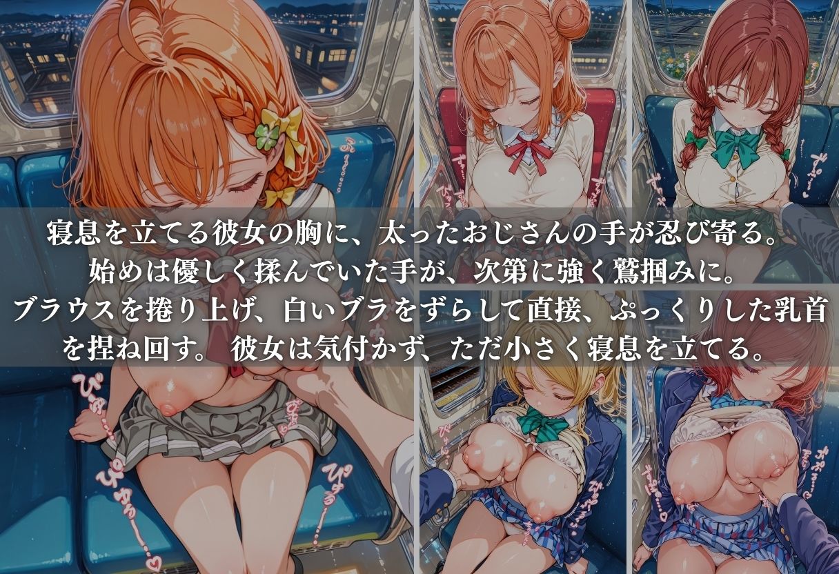 痴○列車ボテ腹END 〜キモおじリーマンに孕ませられる現役女子校生〜 Vol.5 画像3