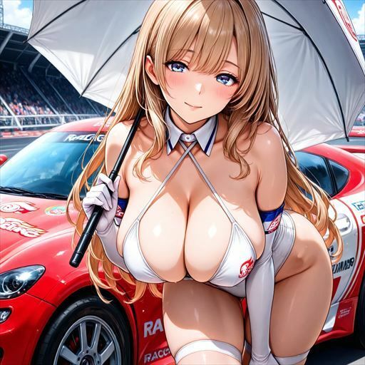 巨乳×レースクイーン 画像3