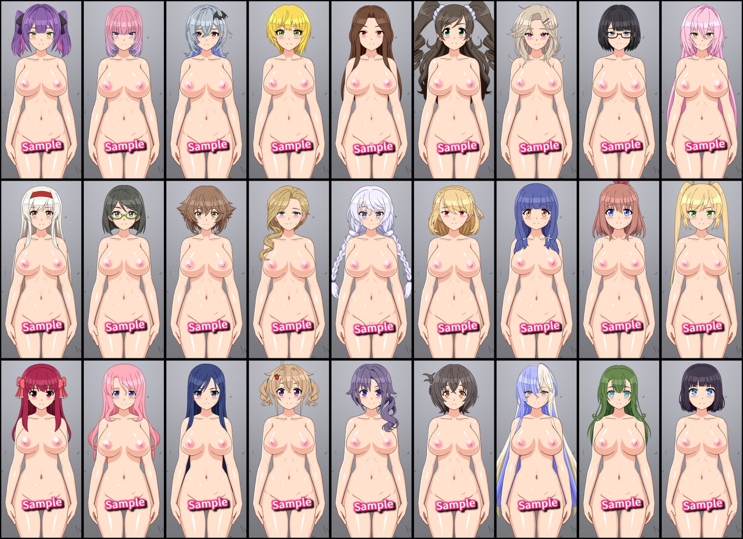 27人のパイパンヌードの女の子を「みつめえっち」したい人向けのCG集2026-SIEBEN- サンプル3