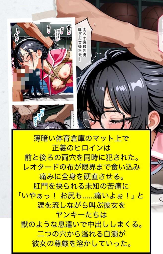 レオタード戦士リリン サンプル4