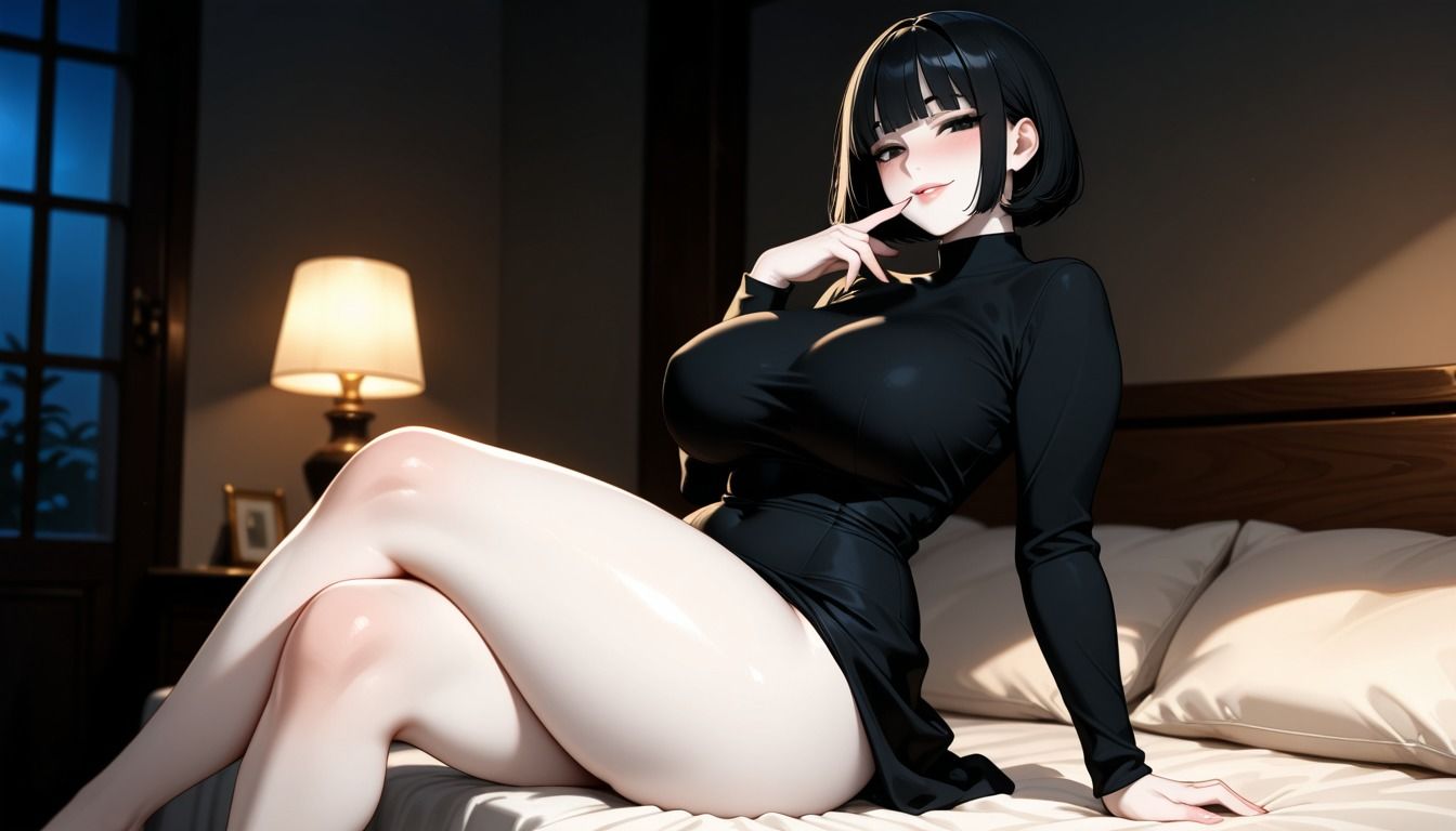 むっちり爆乳美女と種付けSEX 画像1