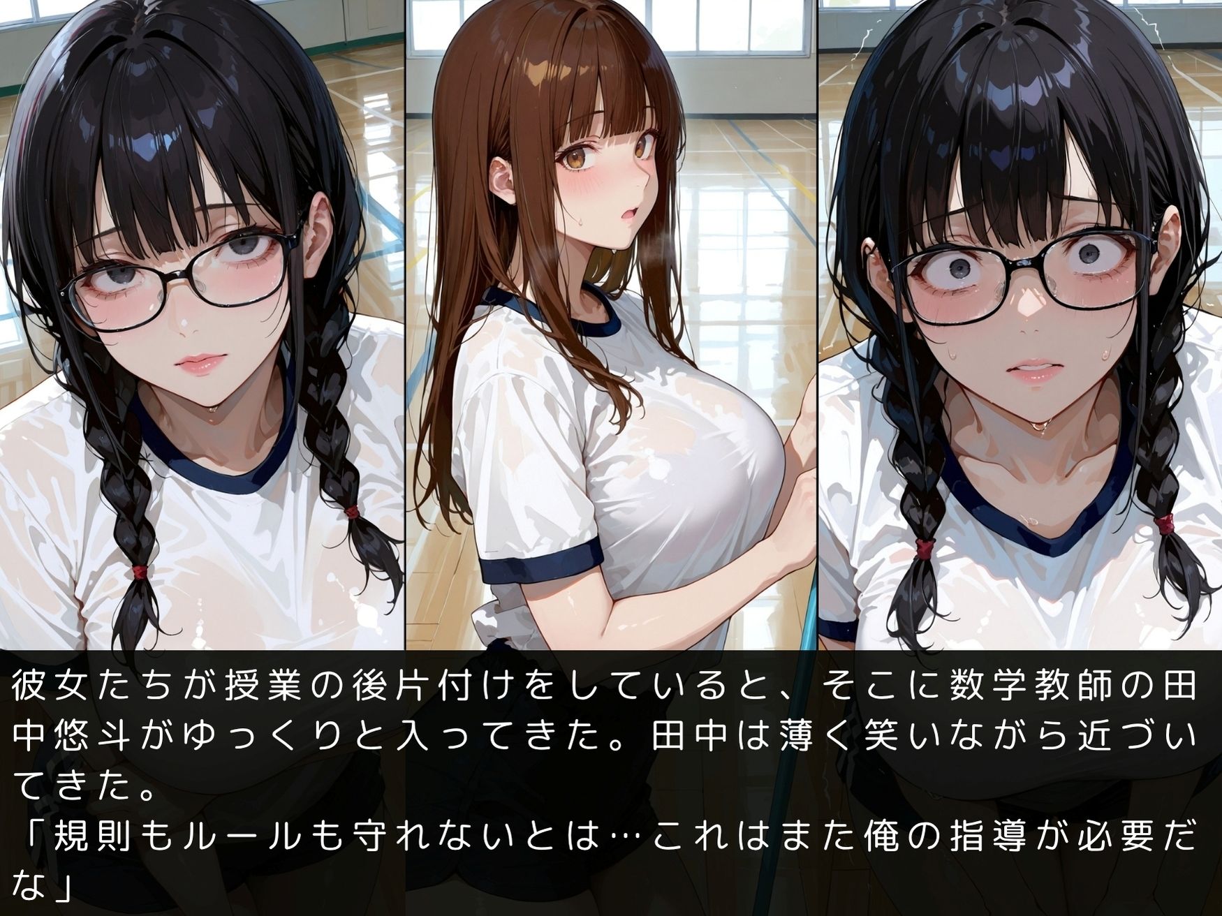 放課後の性指導〜禁断の記録〜体育館編 Vol.3 サンプル5