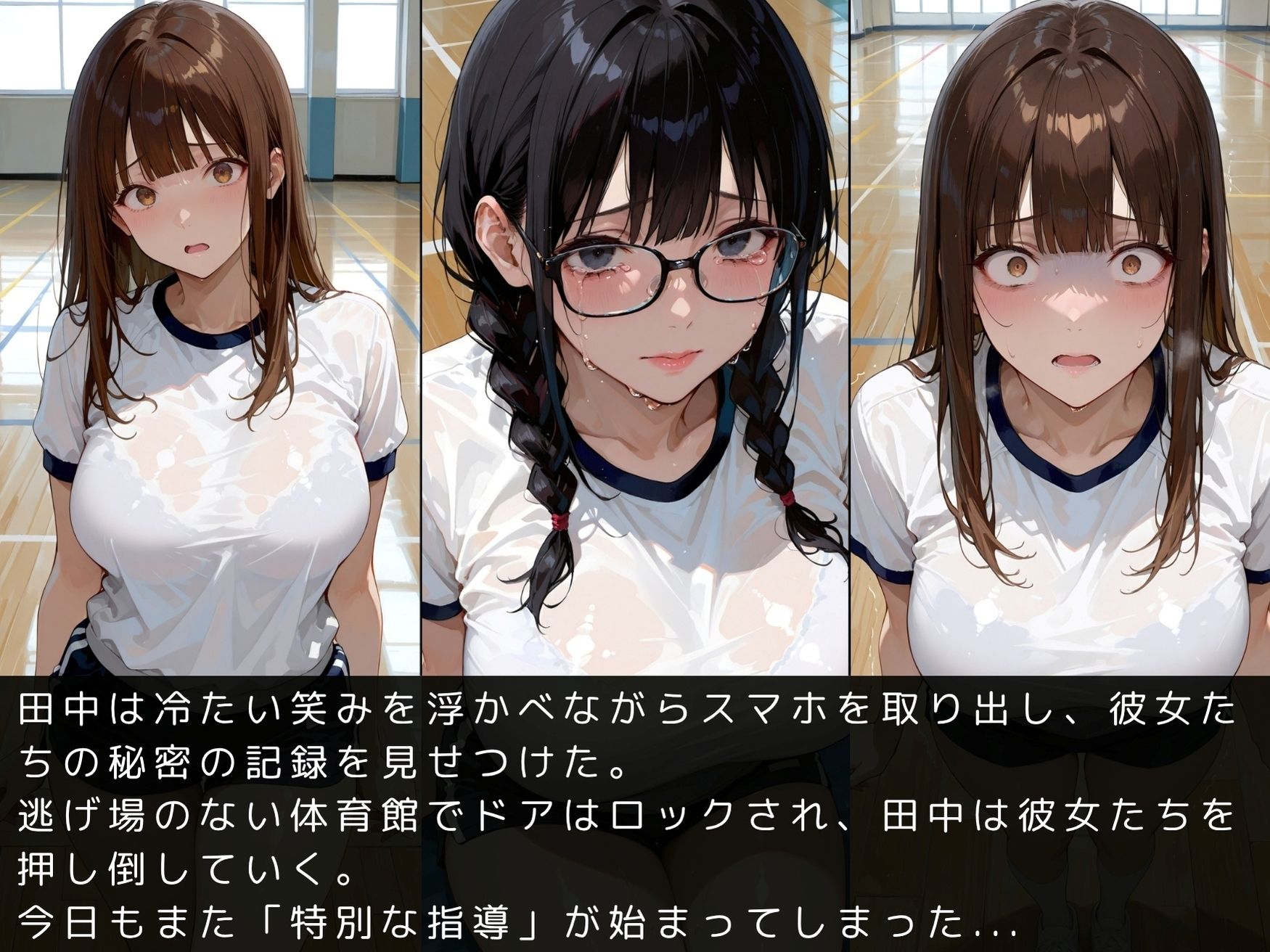 放課後の性指導〜禁断の記録〜体育館編 Vol.3 サンプル6