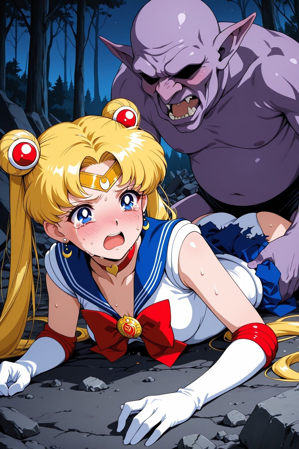 淫魔VSセーラー戦士〜S.ムーンの敗北〜 サンプル3