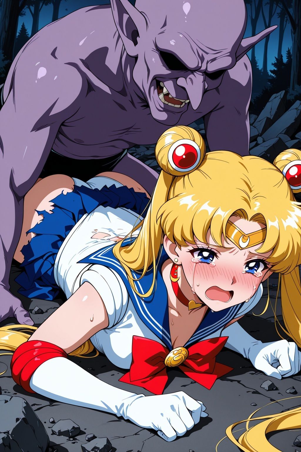 淫魔VSセーラー戦士〜S.ムーンの敗北〜 サンプル4