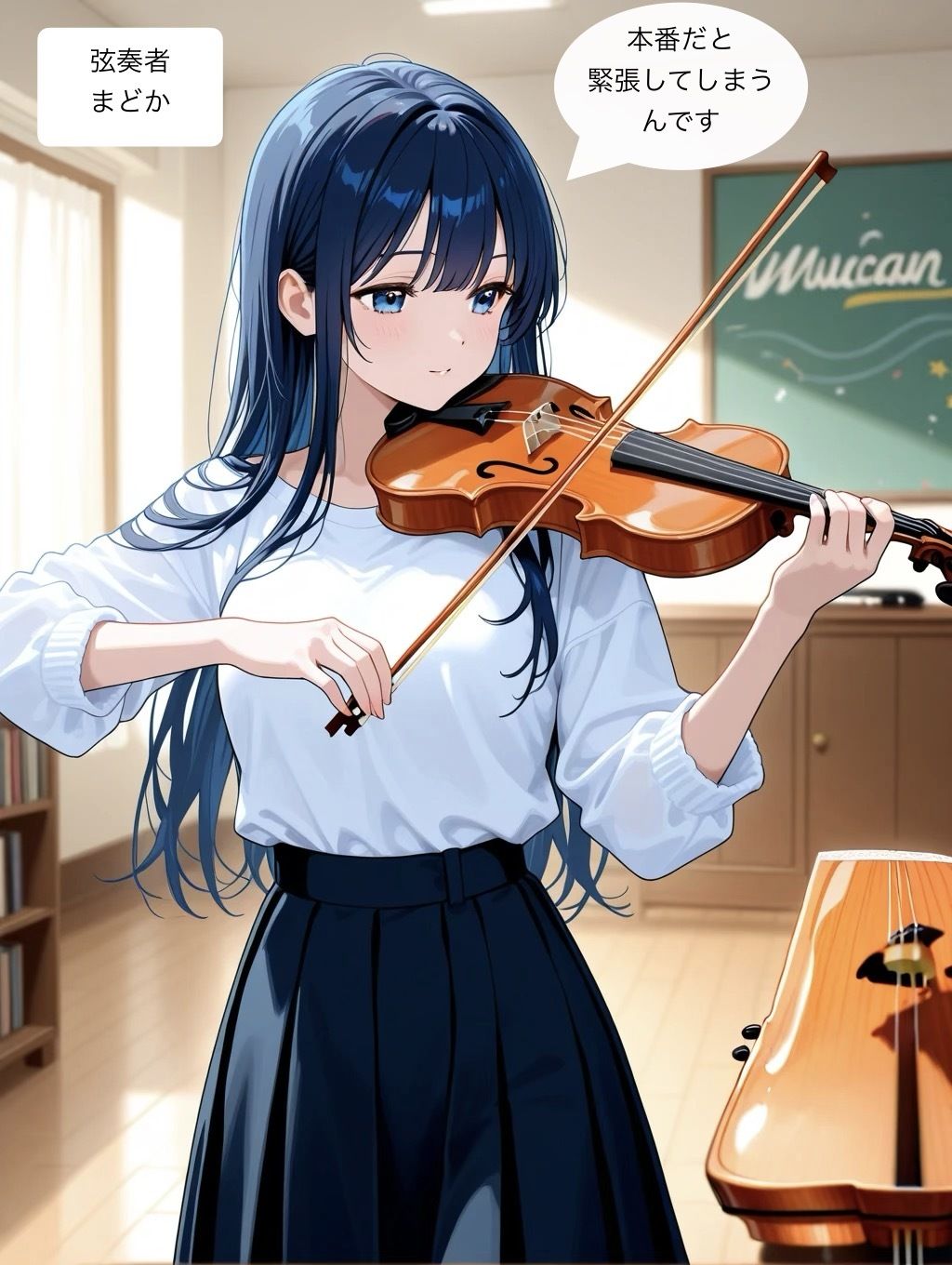 新しくやってきた音楽教室の先生により性なるハーモニーを奏でるようになった生徒達 サンプル画像 6