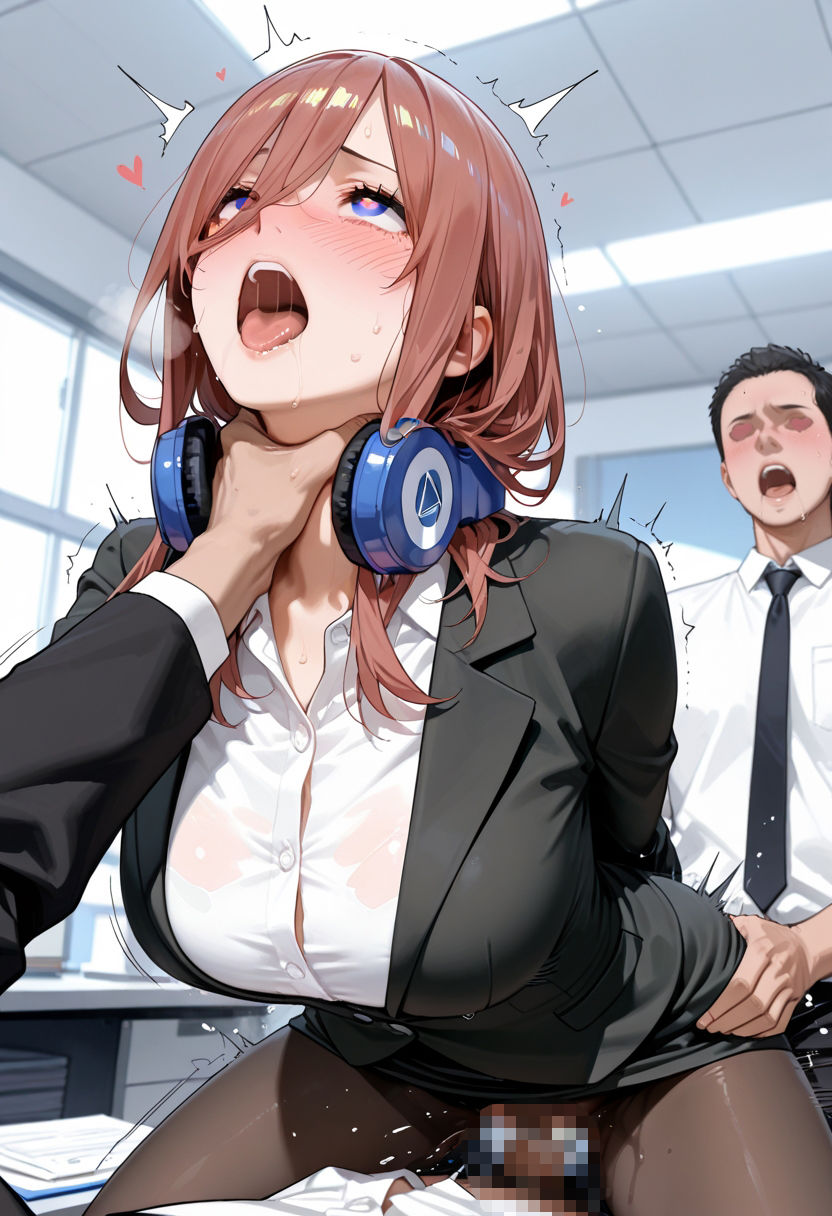 OL・巫女・保育士をちんこ凝視で心奪われ即ハメ中出し 画像5