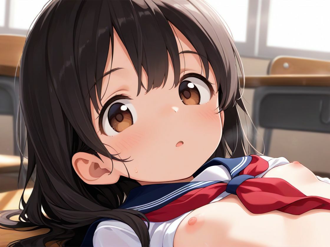 ちっぱい少女の学校性活 クラスの男子に中出しされ放題vol.2_2