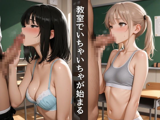 女子校生  〜ハリのある敏感な体を堪能〜  放課後に教室で大量中出し！_3