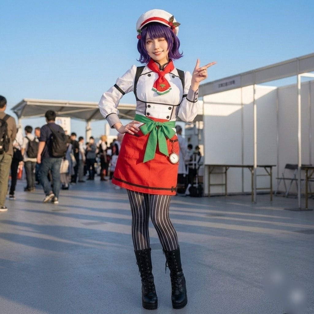 【脱衣コス】七瀬す〇菜/に〇さんじ 写真集 グラビア サンプル2