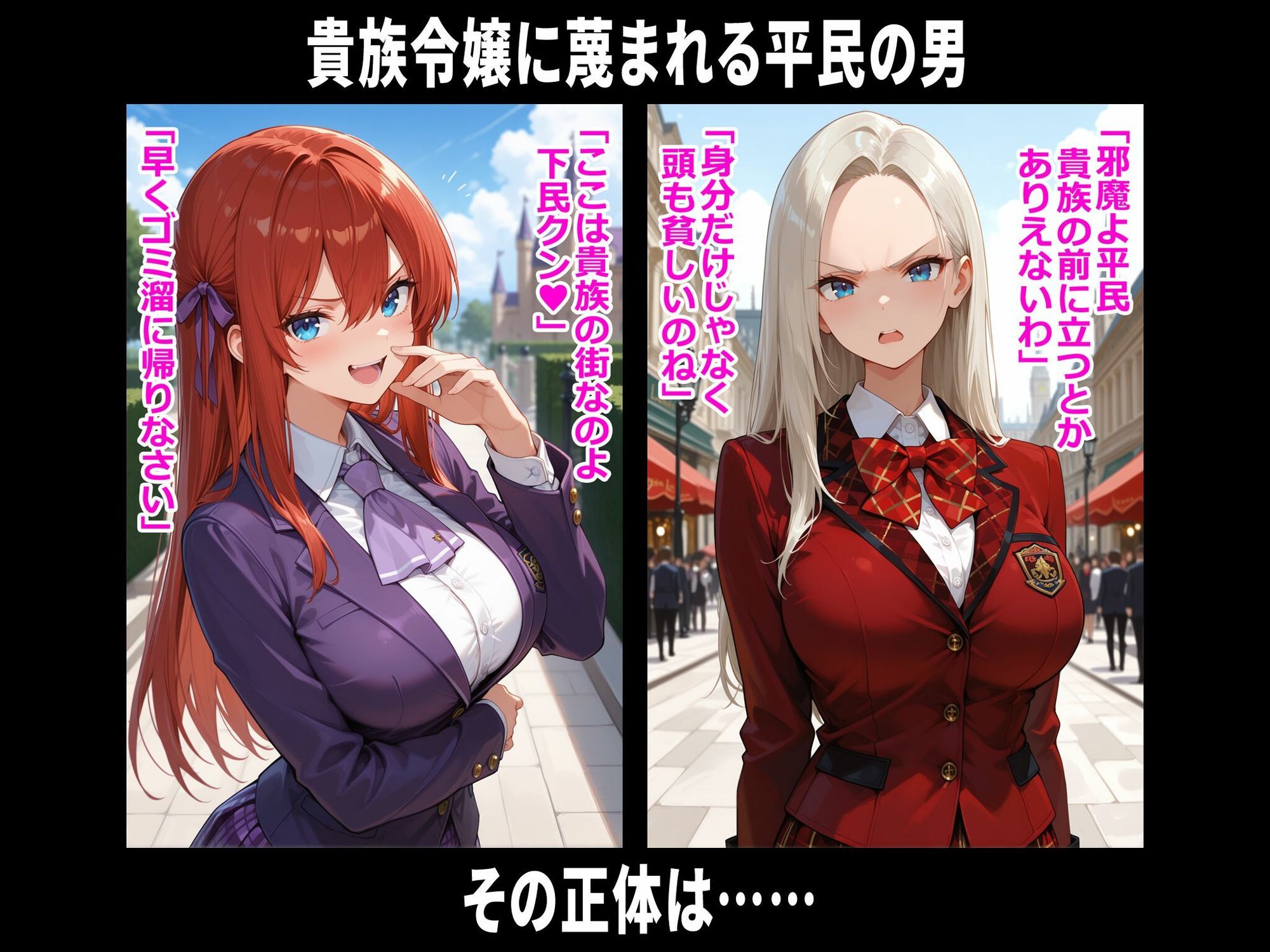 【無料エロ漫画】d_783868 巨乳お嬢様レ〇プ事件被害者録 即出し2コマ(今日はもう寝る)