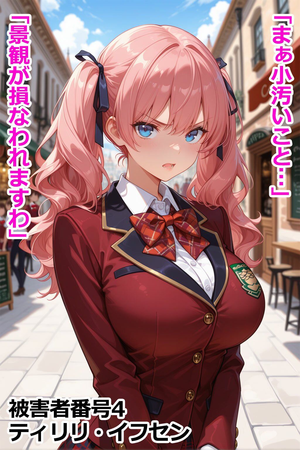 【無料エロ漫画】d_783868 巨乳お嬢様レ〇プ事件被害者録 即出し2コマ(今日はもう寝る)