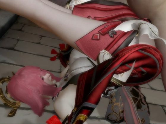 狐巫女様との逢瀬【裸体差分込み｜八重巫女｜原神】 サンプル2