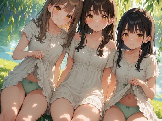 木漏れ日の秘密 〜夏ワンピ美少女のチラ〜 CG119枚＋ショート動画122本