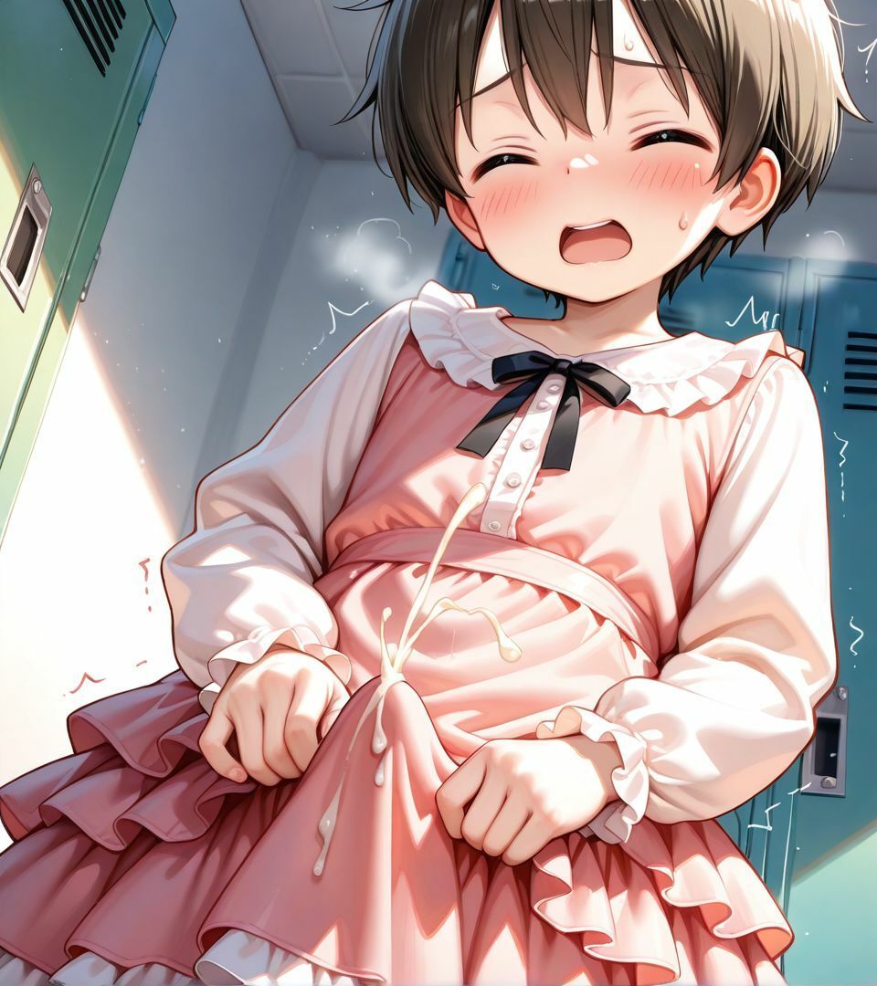 僕はお姉ちゃんの着せ替え人形_女子更衣室でコスプレオナニー | 同人データベース