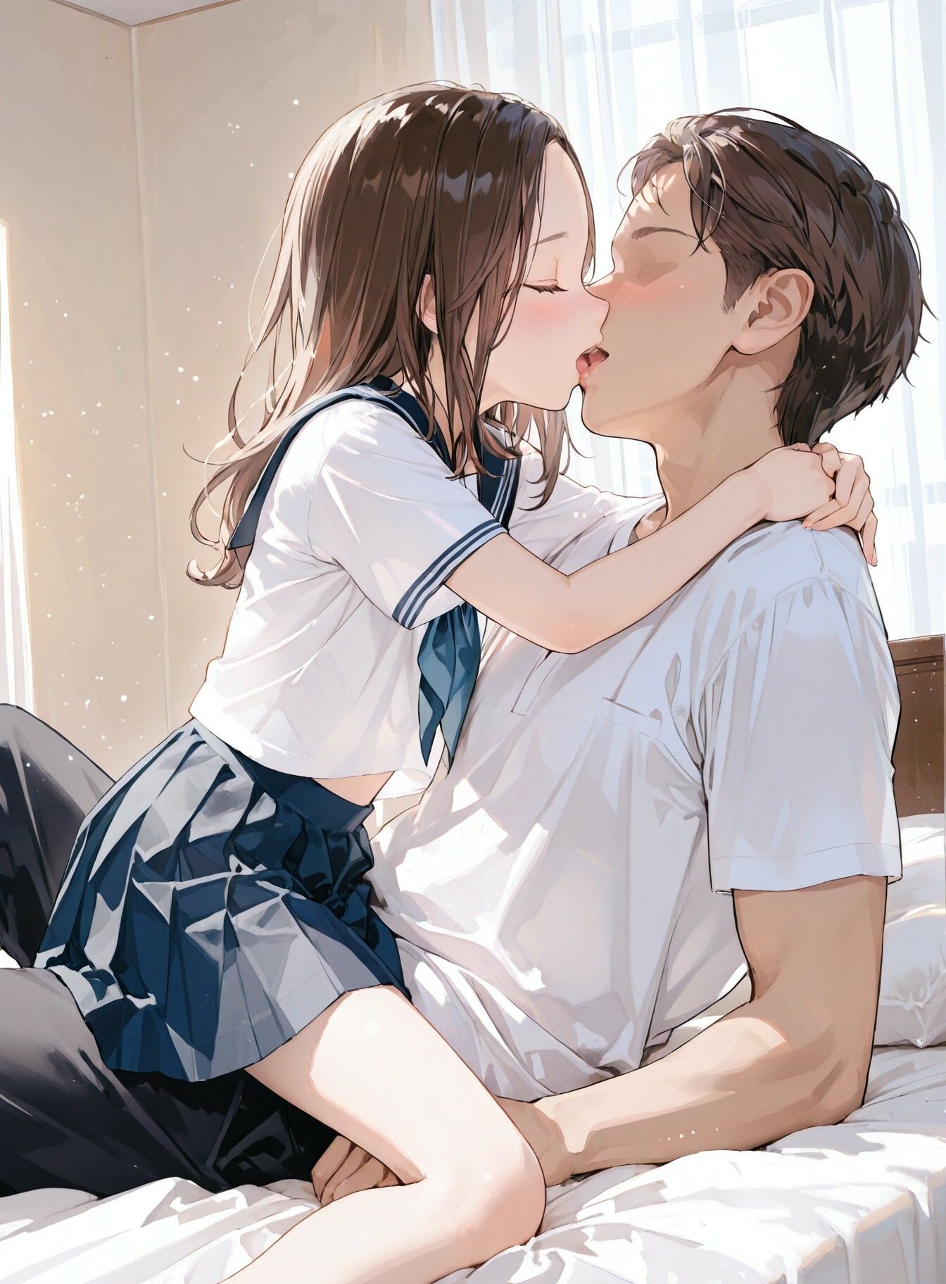 後輩の味は、どんな味？ ツルペタ女子校生 〜朝霧 澪 編〜 サンプル画像 3
