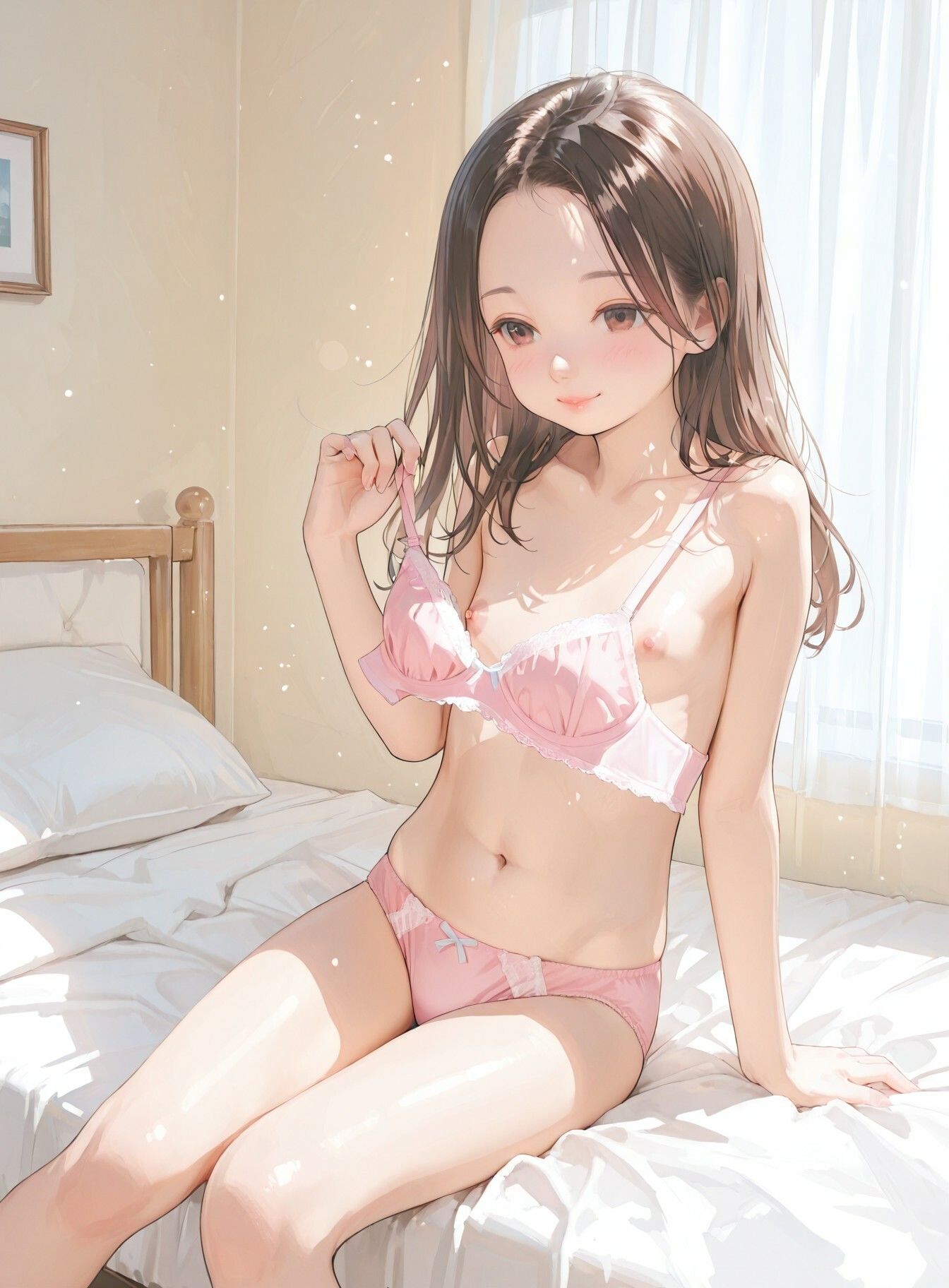 後輩の味は、どんな味？ ツルペタ女子校生 〜朝霧 澪 編〜 サンプル画像 4