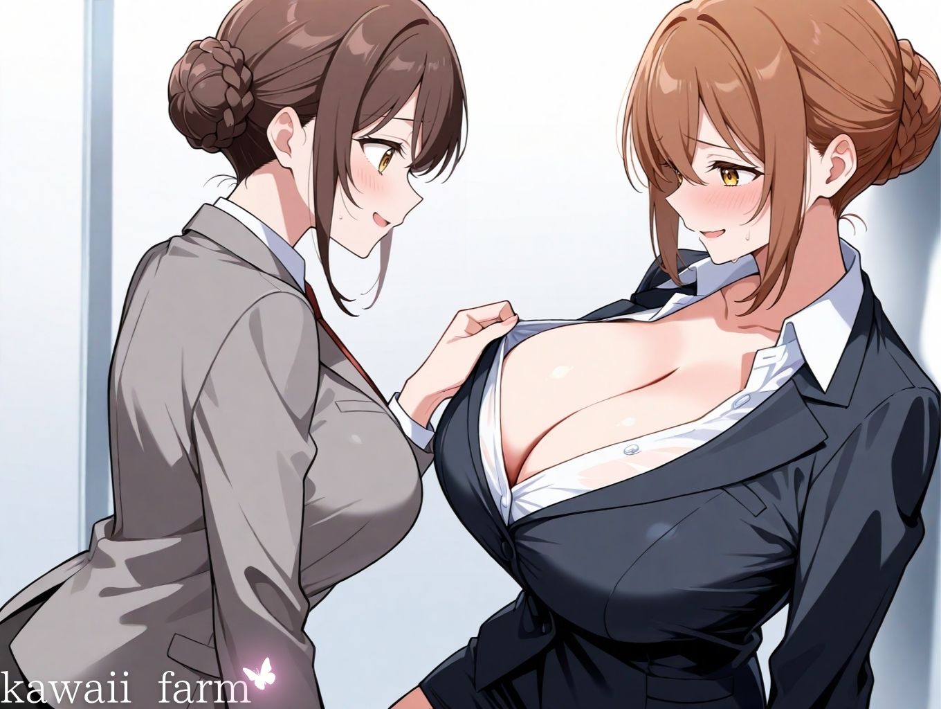 爆乳まみれ 美女OL ver. サンプル2