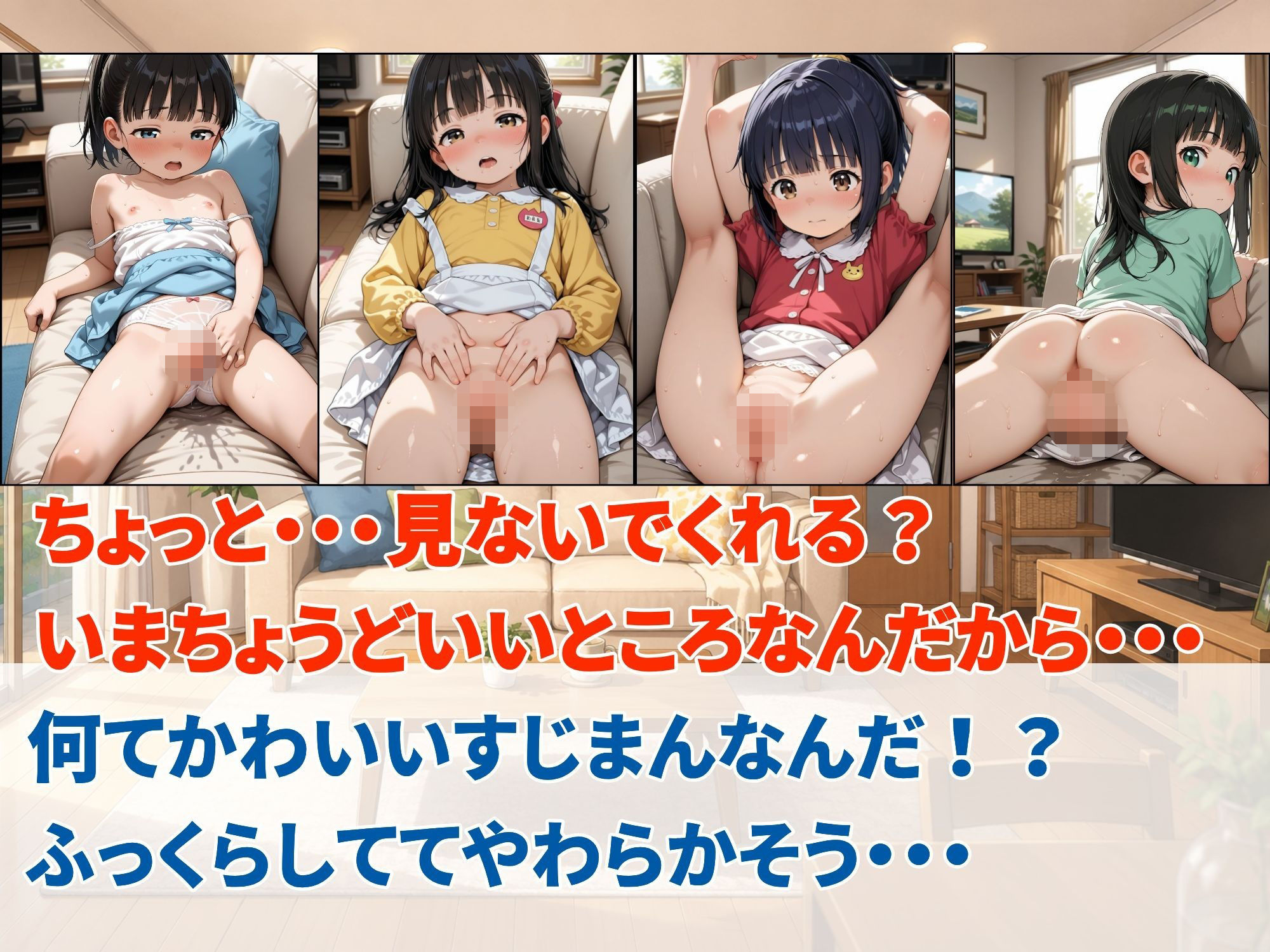 家に帰ったら妹がすじいじりしてたから我慢できずに連続絶頂快楽堕ちした話_3