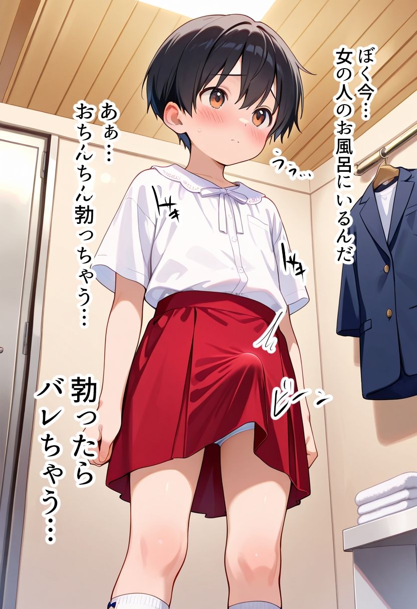 お姉ちゃん 女風呂侵入男子と浴場する！！ サンプル画像 2