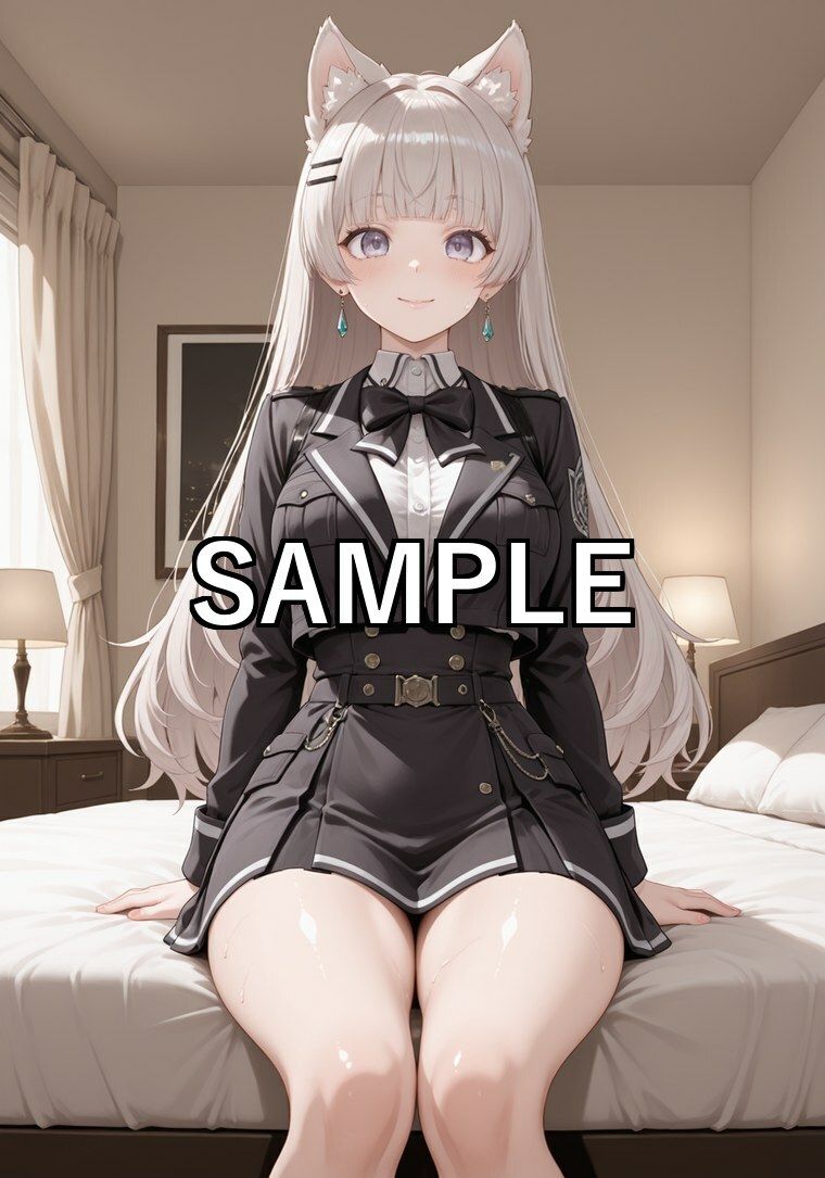 【VRChat内でSEX】ワールドの中で、アバターのまま。〜VRChatで出会った銀髪猫耳お姉さんと繋がる一夜〜 画像2