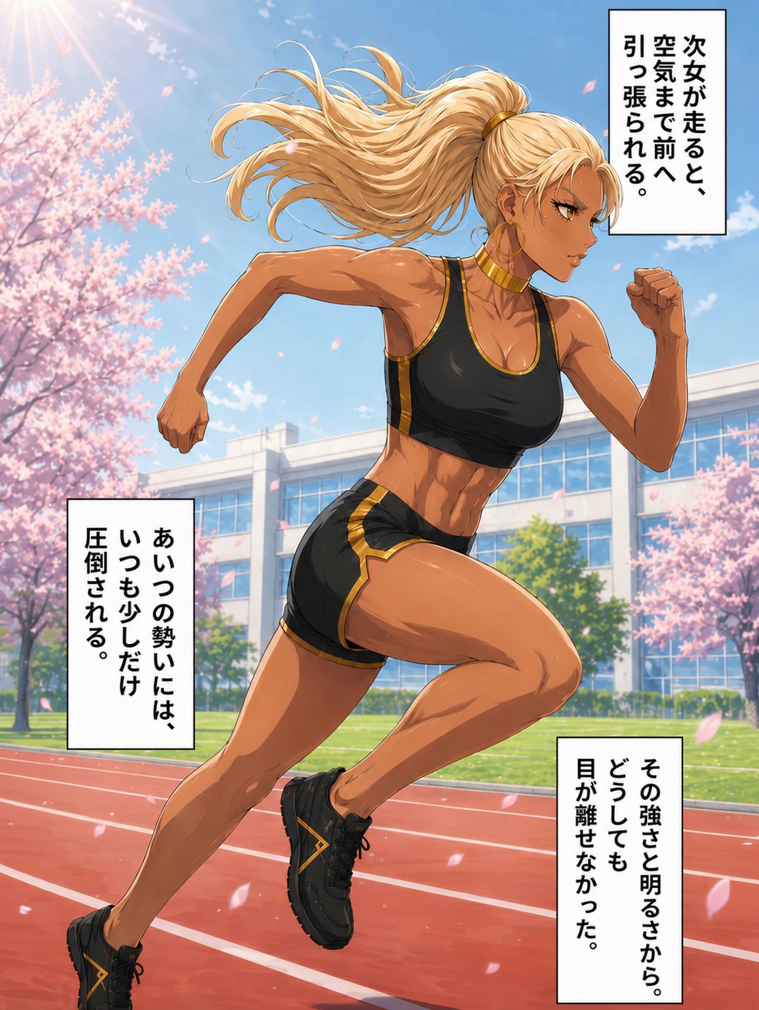【陸上実妹3姉妹NTRシリーズ】 ハゲ山コーチの毒牙 Vol.2彩花編 画像2