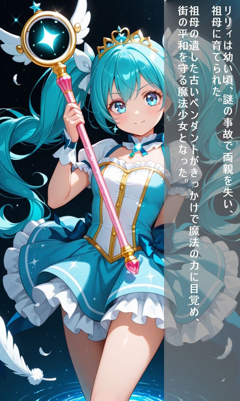 触手に堕ちる魔法少女リリィ 画像1