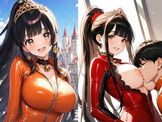清純プリンセスの裏側  姫カットアイドル姫まひるのコスプレ交尾 〜レザースーツからはみ出るおっぱい〜 サンプル1