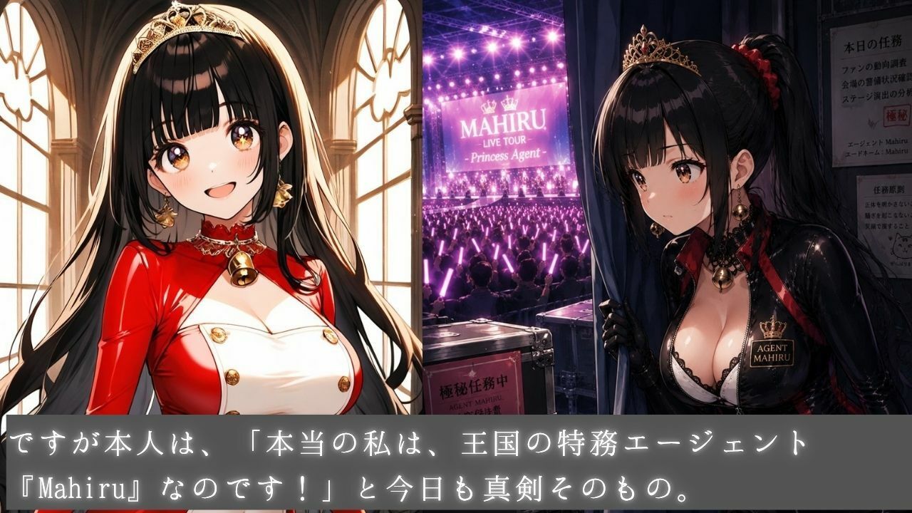 清純プリンセスの裏側  姫カットアイドル姫まひるのコスプレ交尾 〜レザースーツからはみ出るおっぱい〜 サンプル4