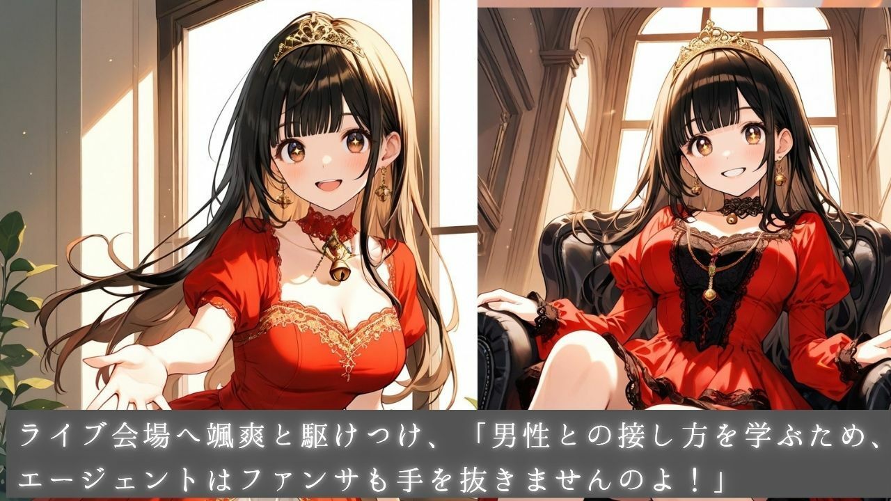 清純プリンセスの裏側  姫カットアイドル姫まひるのコスプレ交尾 〜レザースーツからはみ出るおっぱい〜 サンプル5