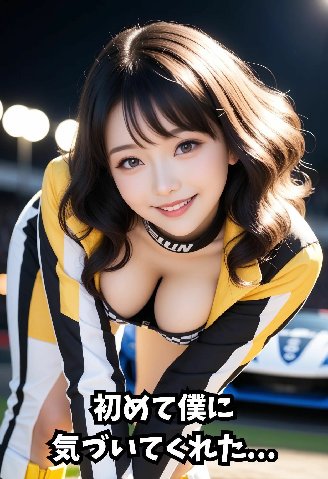 巨乳レースクイーンの密着おま〇こ誘惑  200枚完全収録 画像2