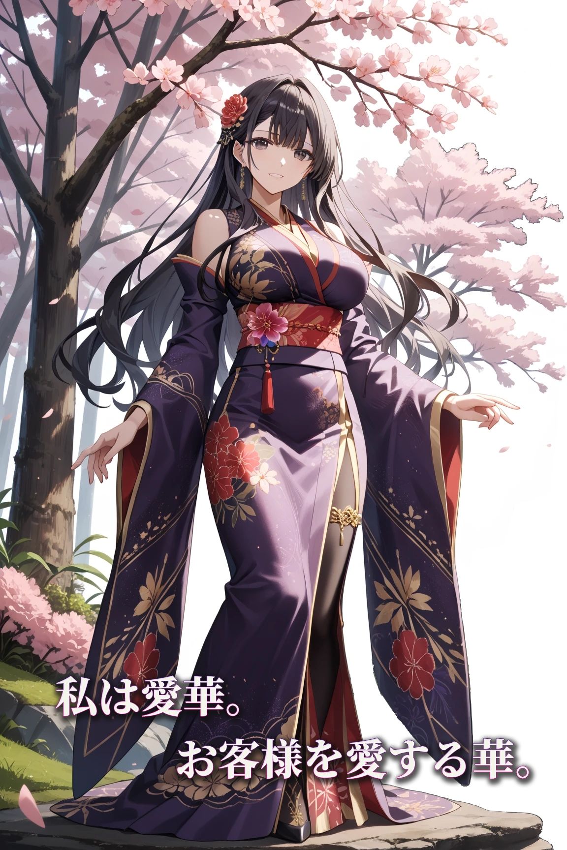 四宮愛華 -桜の夜- サンプル6