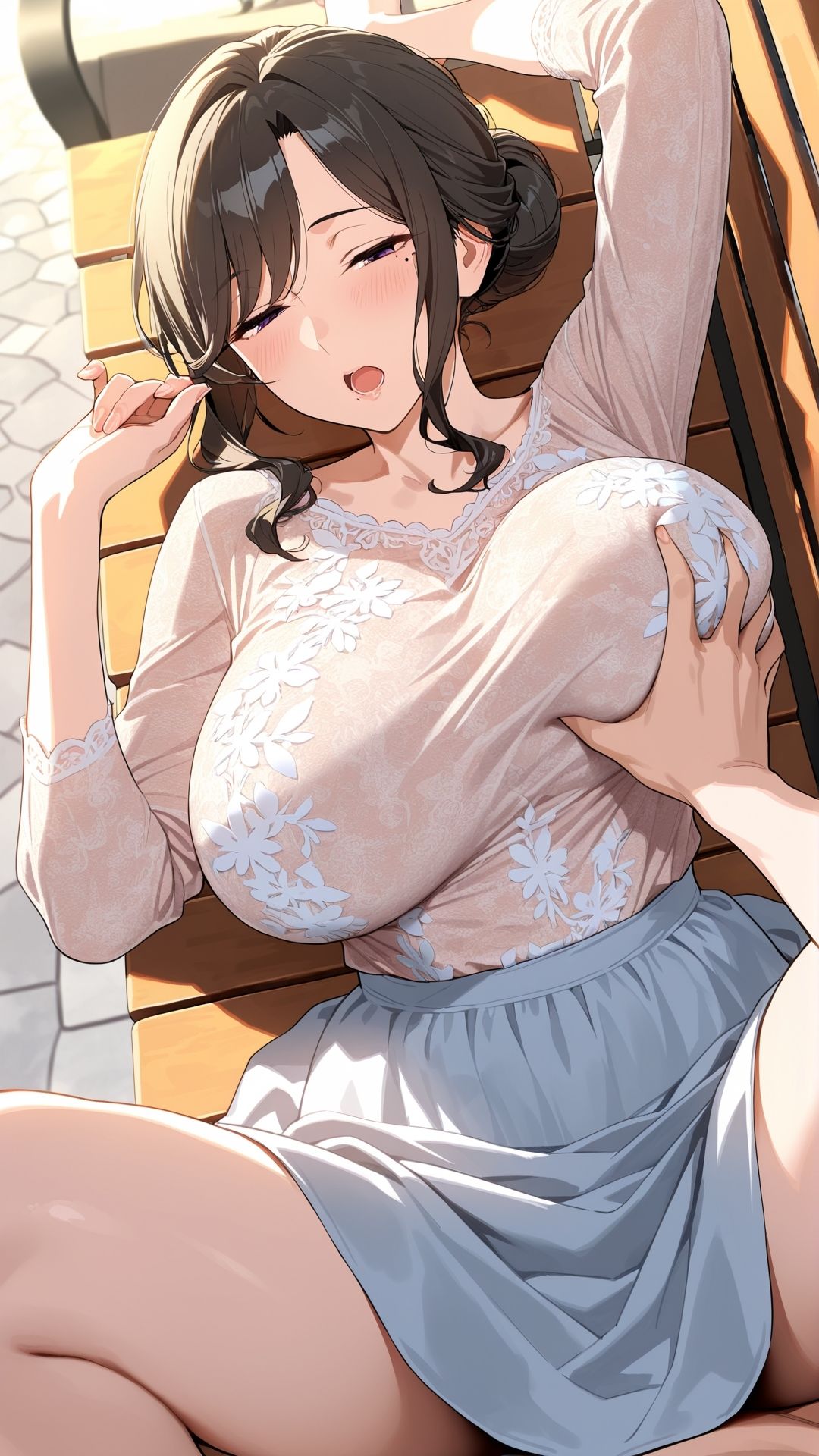 【正常位セックス動画】喘ぎながら絶頂する女の子たち〜パート（2）熟女バージョン 画像7