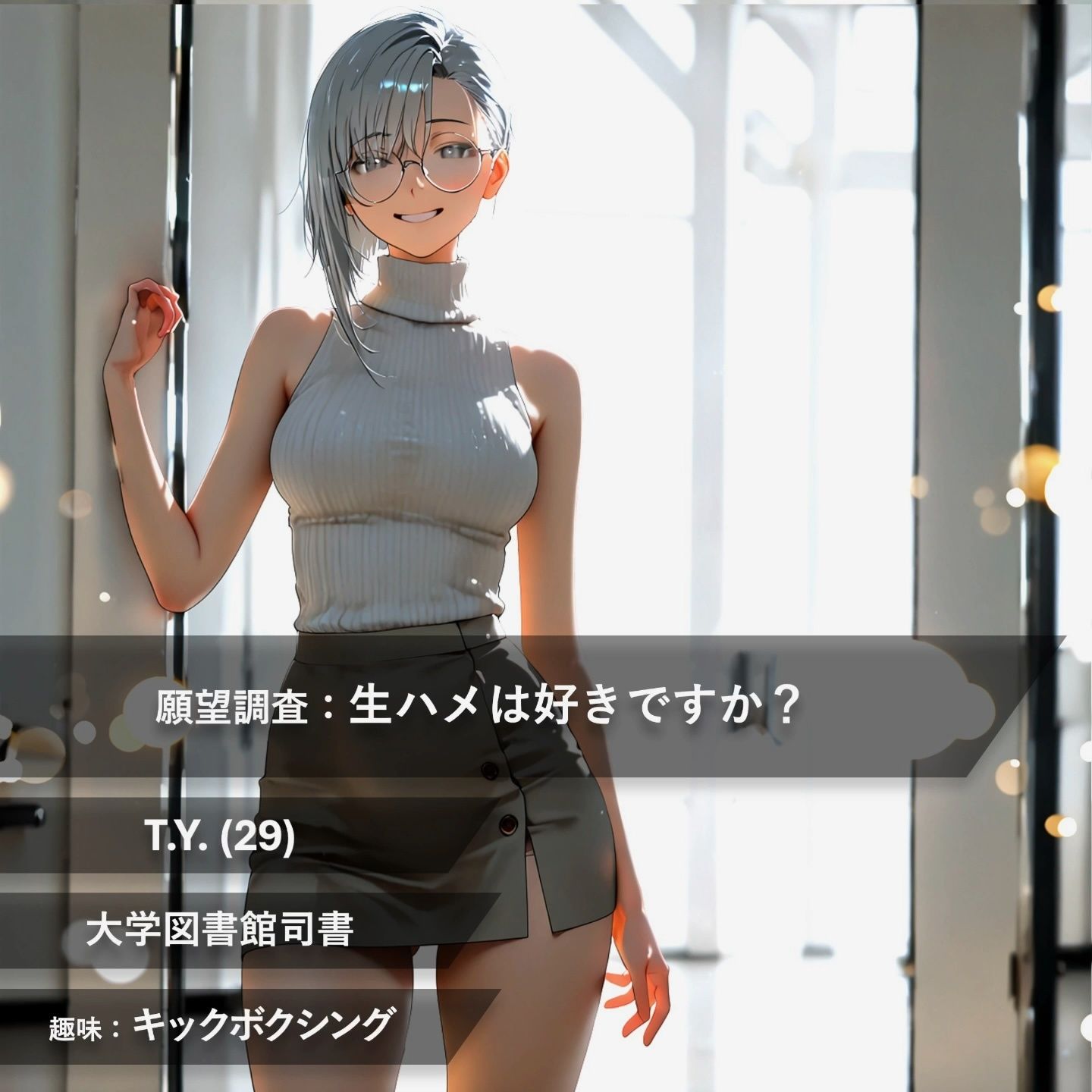 【フルボイス:約6分】余裕を見せてごまかすお姉さん、逃げきれず無事に生中出しへ【実験的作品:願望時間と賢者時間#2】1