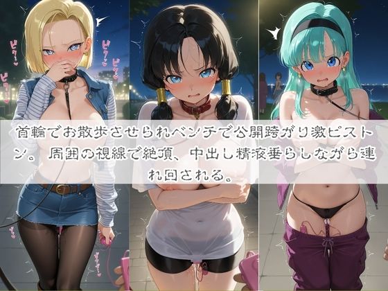 清楚系ヒロインがホームレスに拉致されて監禁いいなりオナホ化 ド〇ゴンボール